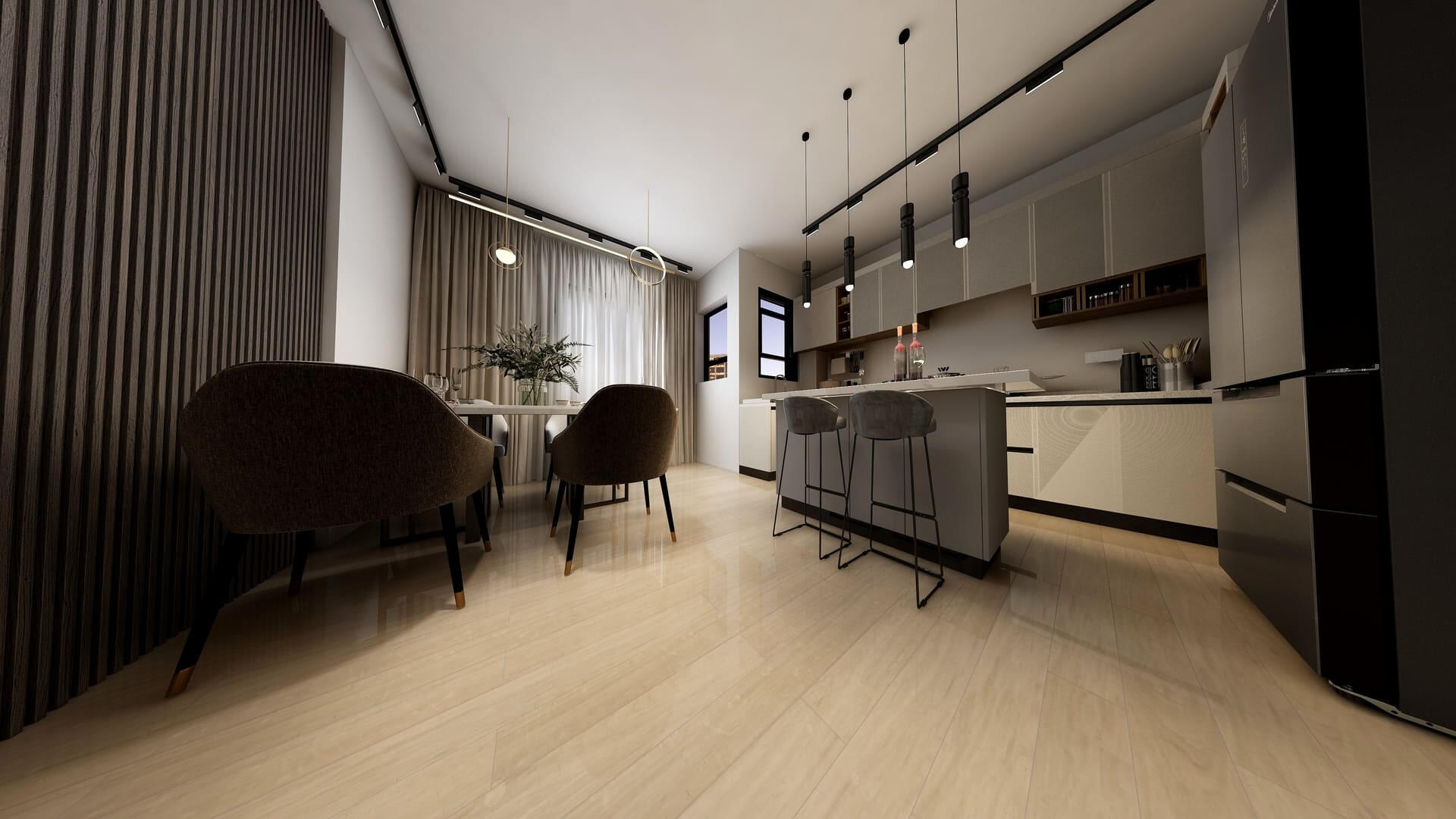 Beach is close to maiya hermosa